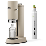 Carbonator Pro Creme avec bouteille en verre 0,8 litre et une cartouche de gaz CO²