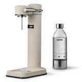 Appareil a gazeifier Creme avec une bouteille en PET recyclable 0,65 litre sans cartouche de gaz CO²