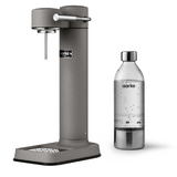 Appareil a gazeifier Gris mat avec une bouteille en PET recyclable 0,65 litre sans cartouche de gaz CO²