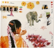 Coupe carree grand modele ROUTE DES INDES