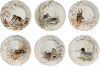 Coffret de 6 Assiettes Dessert Assorties SOLOGNE