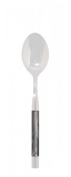Cuillere de service Conty nacre gris clair