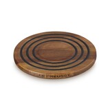 Dessous de plat magnetique en bois d'acacia