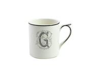 Mug G FILET BLEU MONOGRAMME