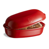 Pain Artisan en ceramique 36x24 cm Rouge Grand Cru