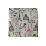 Paquet de 20 Serviettes en Papier Lunch 33x33 cm Ca cest Paris