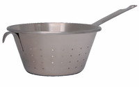 Passoire conique inox a queue o 24 cm