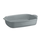 Plat moyen rectangulaire Ultime en ceramique culinaire four & table 36,5 cm x 23,5 cm Perle