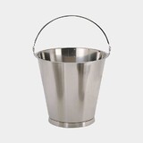 Seau inox gradue 12l a pied