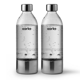 Set de 2 bouteilles PET recyclable 1 L