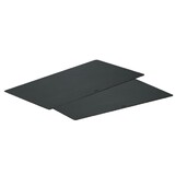 Tapis de decouper, noir, Set de 2 35 x 25 cm