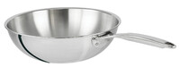 Wok 20 cm inox Castelpro sans couvercle