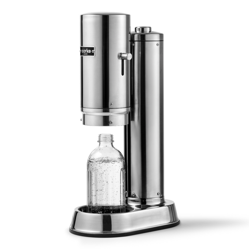 Appareil à gazéifier Inox avec bouteille en verre 0,8 litre