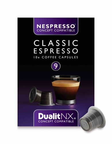 Café Classic Espresso : 100% Arabica - 10 Capsules - Indice 9.