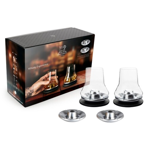 Coffret set duo whisky+2 socles