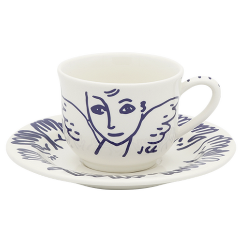 Coffret Thé : Tasse + Coupelle - L\'Archipel Sentimental par Jean-Charles de Cast