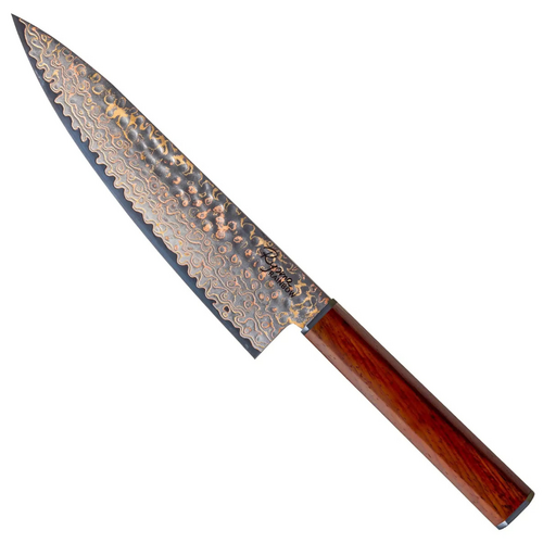 Couteau Damas De Couleur - Ryoma Rainbow - Chef 21 cm