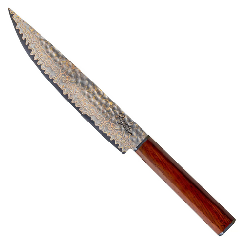Couteau Damas De Couleur - Ryoma Rainbow - Découper 20 cm