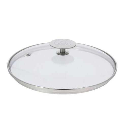 Couvercle verre pontet inox ø20