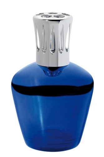 Lampe Berger Essentielle métal. Bleue