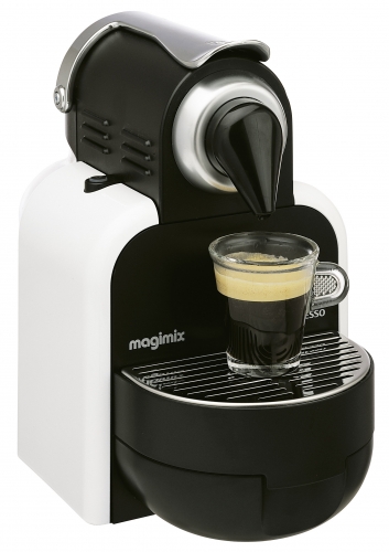 Nespresso M 100 auto blanc