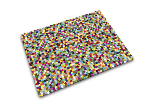 Planche en verre multifonction rectangulaire 30x40cm \'\'Minimosaïque\"\'