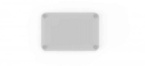 Planche en verre multifonction rectangulaire Transparente - 20 x 30 cm