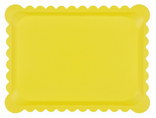 Plateau 'petit beurre'paille  stratifié 40 x 30  cm