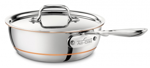 Saucier All-Clad inox & cuivre ø 20 cm - 1,9 L