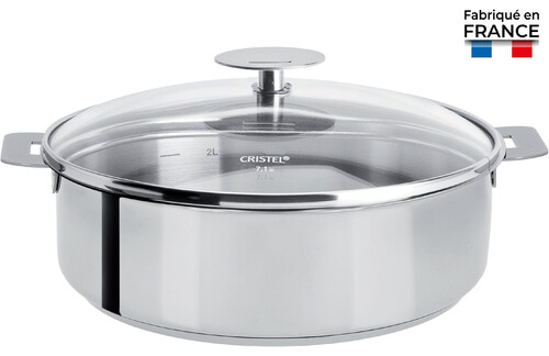 Sauteuse 18 cm inox Mutine amovible sans couvercle