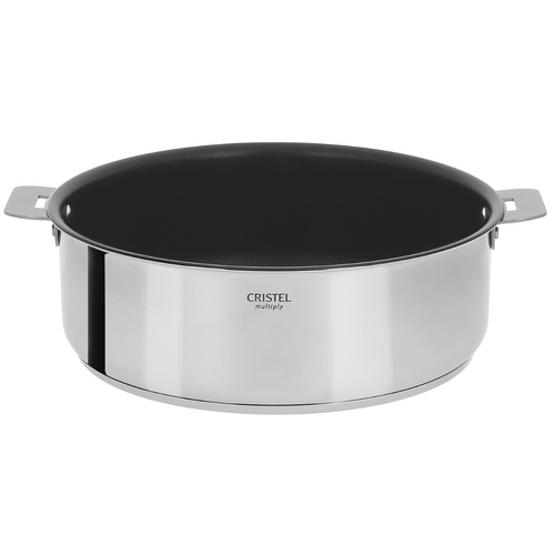 Sauteuse inox 28 cm Casteline amovible avec revêtement antiadhérent Exceliss