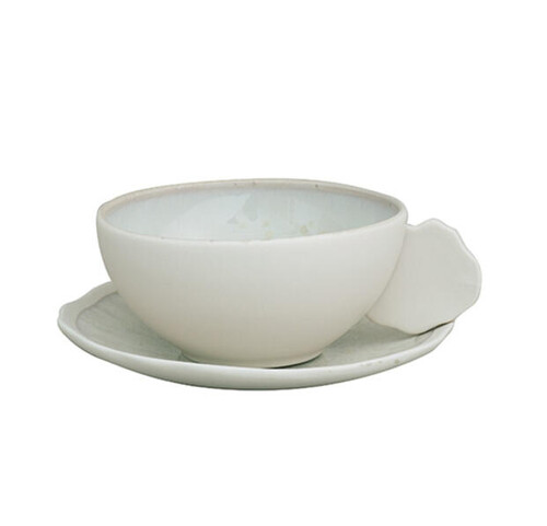 Tasse + S/T Thé Nacre Plume