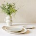 Assiette Plate Vert Wabi