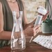 Carafe filtrante blanche en borosilicate 1,45 L