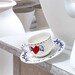 Coffret Café : Tasse + Coupelle - L'Archipel Sentimental par Jean-Charles de Cas