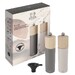 coffret duo boreal gris roche & rose pale+entonnoir inox