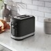 Grille pain toaster 2 tranches manuel - Truffe noire