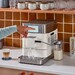 Machine à café automatique avec broyeur KF8 - Blanc Porcelaine