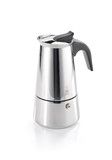 Cafetiere italienne EMILIO, 4 tasses, acier inoxydable