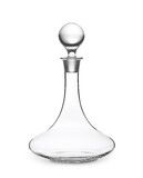 Carafe Capitaine 75 cl en verre souffle bouche pour vins rouges jeunes aux arom