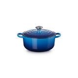 Cocotte ronde 20 cm Azur