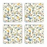 coffret 4 dessous de verre toscana