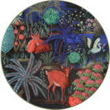 Coffret de 4 Assiettes Canapes Assorties JARDIN DU PALAIS