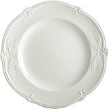 Coffret de 4 Assiettes Canapes ROCAILLE BLANC