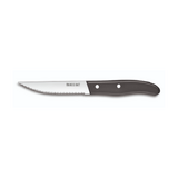 Couteau a steak lame 12,5 cm manche noir