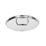 Couvercle inox a anse vissee 14 cm Castelpro