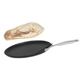 Crepiere 24 cm Castelpro fixe aluminium forge induction revetue Exceliss