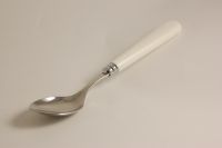 Cuillere a dessert Newbridge blanc ecume