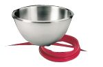 Bassine 1/2 spherique inox o 24 cm
