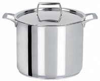 Marmite 26 cm 2 anses classique Castelpro avec couvercle inox